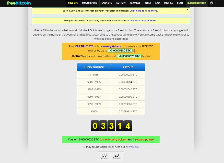 Earn Free Bitcoins Btc Dail!   y All Legit Sites Link To Earn Free - 